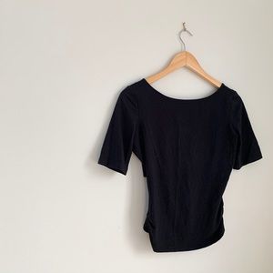 2/$20 Guess Ballet Inspired Cross Back Top